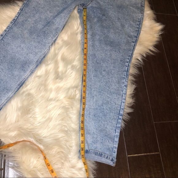 Old Navy High-waisted Dip-dye denim sz 18 - Picture 10 of 10